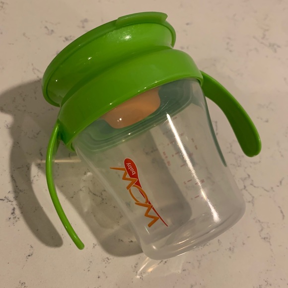 WOW Baby 360 Sippy Training Cup Green - Picture 6 of 9